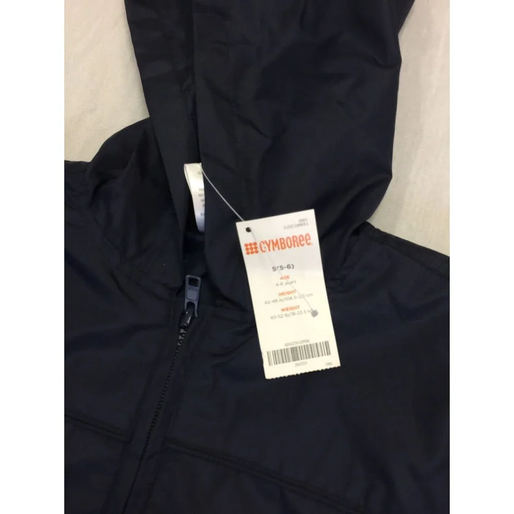 NWT GYMBOREE BOYS HOODED JACKET SIZE S 5-6